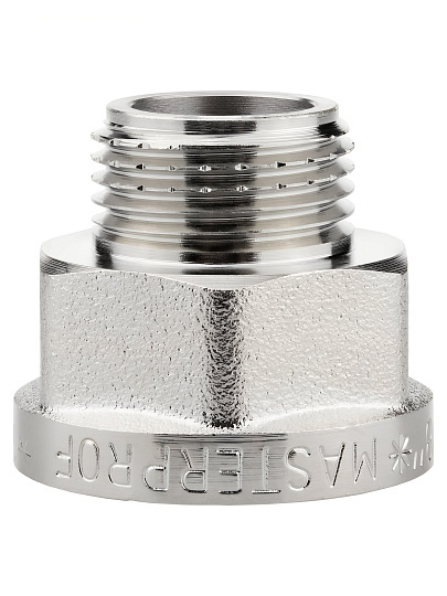 Переходник под прокладку, 1/2-3/8, с ребордой, внутренняя/наружная, для гибкой подводки, индивидуальная упаковка, MPF