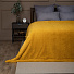 Плед 2-спальный, 200х220 см, искусственный мех, 100% полиэстер, Eclair, желтый, 29563 - фото 6