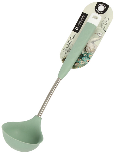 Половник силикон, 39 см, навеска, Atmosphere, Serenity Gardens, AT-K4499