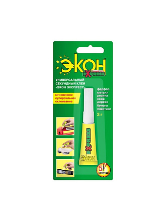 Клей Момент, водостойкий, однокомпонентный, 3 г, 1303054, Супер Экон-Экспресс