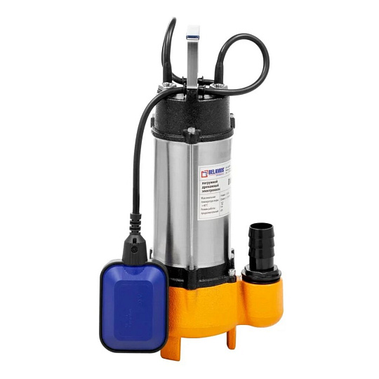 Насос фекальный, Belamos, 450 Вт, глубина погружения 5 м, максимальный напор 10 м, 7 м³/ч, DWP 450