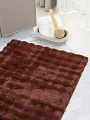 Коврик интерьерный 0.8х1.2 м, Silvano, прямоугольный, шоколад, искусственный мех, Y4-11719 - фото 2
