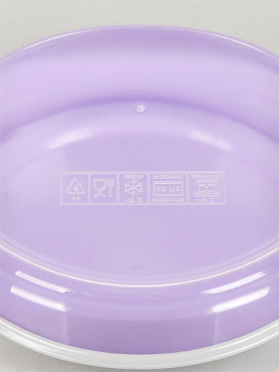 Контейнер пищевой пластик, 1.35 л, круглый, 30503