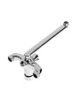 Смеситель для ванны, РМС, с картриджем, хром, SL86-006E - фото 9