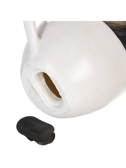 Копилка Йорк в чашке, 14 см, полистоун, Y6-10529