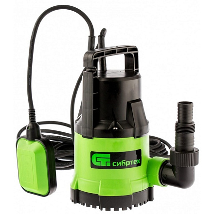 Насос дренажный, Сибртех, 500 Вт, глубина погружения 7 м, максимальный напор 8 м, 8 м³/ч, СДН500-5