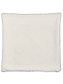 Наволочка декоративная Классика, 100% полиэстер, 45 х 45 см, белая, A130020 - фото 3
