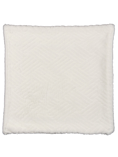 Наволочка декоративная Классика, 100% полиэстер, 45 х 45 см, белая, A130020