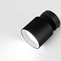 Светильник на основании General Lighting Systems, Башня, 50 Вт, GX53, на 1 лампочку, IP20, d8.2х7 см, Спот, черный, 661728