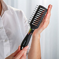 Расческа для волос, укладочная, черная, 55х250х50 мм, Studio style, 45912-4460 - фото 2