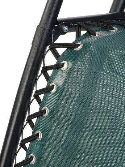 Шезлонг пляжный склад, мет-л, 175х67х110 см, 120 кг, изумруд