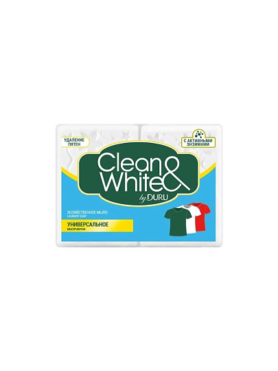 Мыло хозяйственное Duru, Clean&amp;White, 4 шт, 120 г