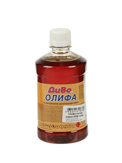 Олифа Оксоль, 0.5 л, Диво