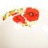 Тарелка суповая керамическая, 200 мм, Красные маки 063/8 Кубаньфарфор - фото 2