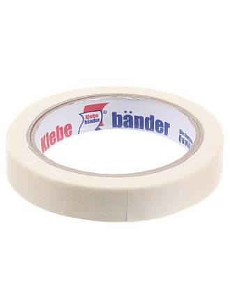 Лента малярная 19 мм, основа бумажная, 30 м, Klebebander, Kraft Premium, крепированная