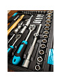 Набор слесарных инструментов Bartex, 1/2&amp;quot;, 1/4&amp;quot;, 6-гранный, сталь, кейс, 76 предметов - фото 9