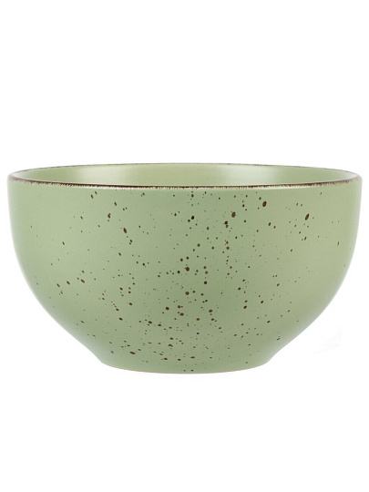 Салатник керамика, круглый, 14.5х7.5 см, OH!SPLASH, Domenik, DMD174, зеленый