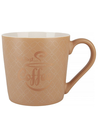 Кружка фарфор, 390 мл, Coffee, Nouvelle Home, 1620196-2