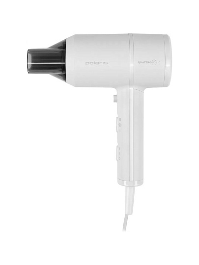 Фен Polaris, PHD 2044Ti Quattro Ionic, 1900 Вт, ионизация, защита от перегрева, 3 режима, 2 скорости, беленый, 19914