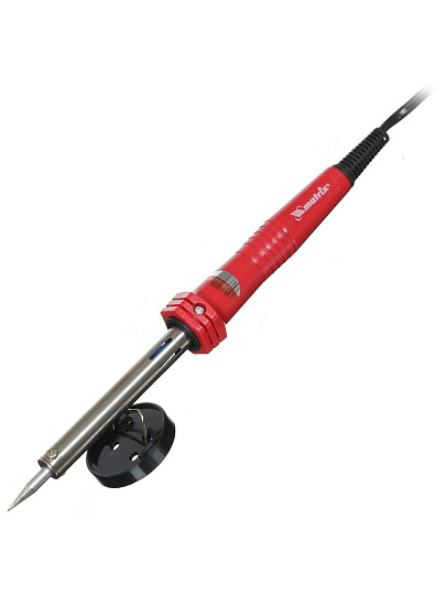 Паяльник сетевой, 60 Вт, 220 В, рукоятка пластик, медный наконечник, Matrix, 913036