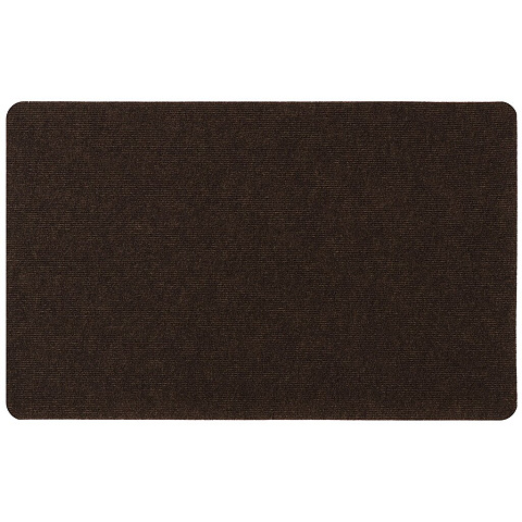 Коврик грязезащитный, 50х80 см, прямоугольный, коричневый, Soft, Sunstep, 35-022*