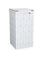 Ваза стекло, настольная, 26 см, Franco, Hypnotic, 316-1481, white - фото 2
