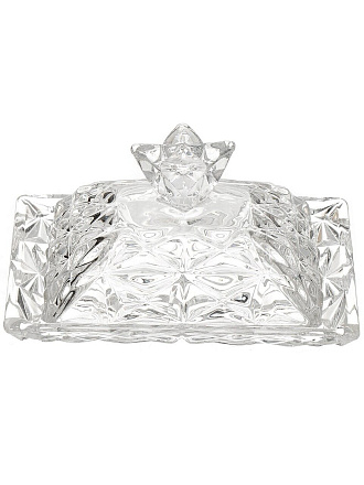 Масленка стекло, 17х10х9.5 см, FP02-2