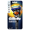 Станок для бритья Gillette, Fusion Proglide Flexball Silvertouch, для мужчин, 2 сменные кассеты, GIL-81523299 - фото 2