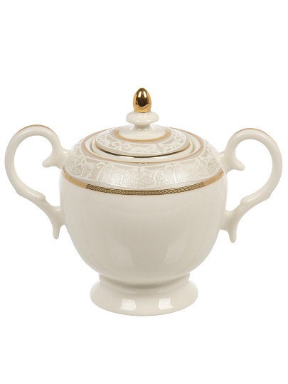 Сахарница 300 мл, фарфор, 9.5х15х11.5 см, Lefard, Свадебный, 115-368