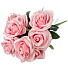Цветок искусственный декоративный Букет роз, 42 см, розовый, Y3-1542 - фото 2