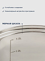Кастрюля нержавеющая сталь, 1.9 л, крышка стекло, DNN3, SD-A17-16 - фото 3