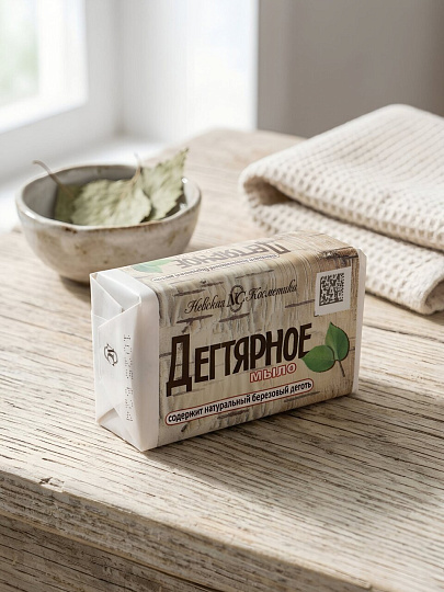 Мыло Невская косметика, Дегтярное, 140 г