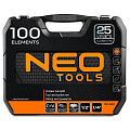 Набор инструмента 1/2”, 1/4” 100 шт., NEO Tools, 08-920 - фото 8