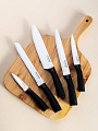 Набор ножей 6 предметов, 20;20;20;12.5;9 см, сталь, рукоятка пластик, с подставкой, Daniks, Darvin, YW-A515/YW-A440 - фото 8