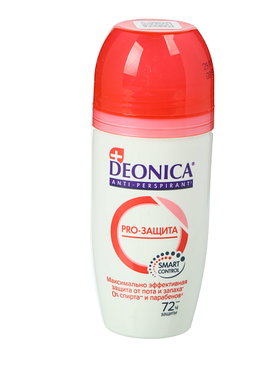 Дезодорант Deonica, PRO-Защита, для женщин, ролик, 50 мл