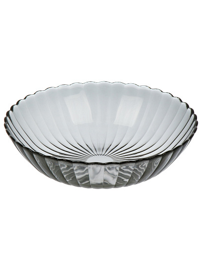 Тарелка суповая, стекло, 19.5 см, Магия, ОСЗ, С2437, графит