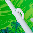 Зонт пляжный 160 см, с наклоном, 8 спиц, металл, Пальмы, LG02 - фото 3