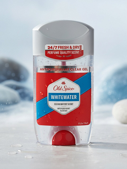 Дезодорант Old Spice, WhiteWater, для мужчин, антиперспирант, гель, 70 мл