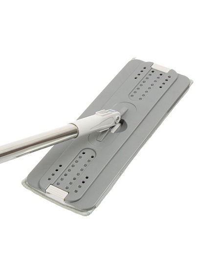 Набор для уборки ведро с отжимом, швабра микрофибра, серый, Марья Искусница, YYS-06