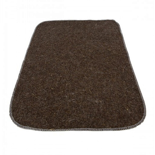 Набор для бани 3 предмета, шапка, рукавица, коврик, зеленый, Бацькина Баня, Classic, 13302