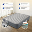 Кровать надувная Intex, 203х152х46 см, 64126ND, насос встроенный, электрический, флокированная, 273 кг - фото 10