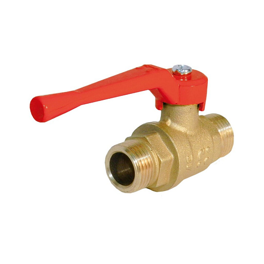 Кран для воды, 1&quot;, ш-ш, ручка, БАЗ