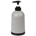 Дозатор для жидкого мыла, пластик, 7.5x15.5 см, серый, PP0322FA-LD