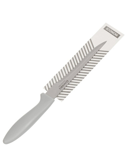 Нож кухонный Daniks, Эконом, филейный, нержавеющая сталь, 13.5 см, рукоятка пластик, YW-A054-BO