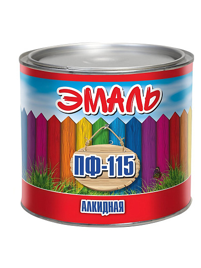 Эмаль Zabor, ПФ-115, алкидная, полуматовая, синяя, 2.6 кг