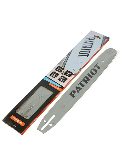 Шина Patriot, P160SPEA041, 16&quot;, длина шины 40 см, шаг цепи 3/8 дюйм, 1.3 мм, 56 звеньев , для Patriot PT3816, PT4016, Лесник 3816, 867131650