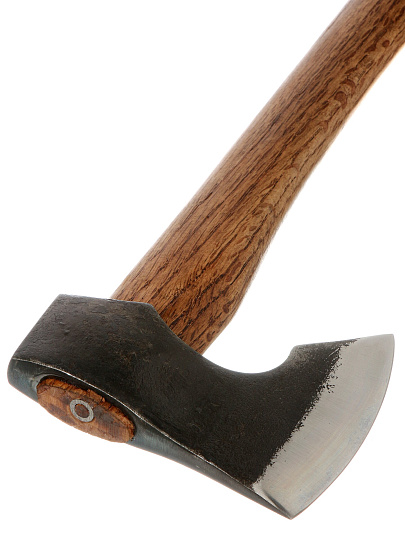 Топор Турист, кованный, 360х130 мм, рукоятка дерево, 2К-037axe