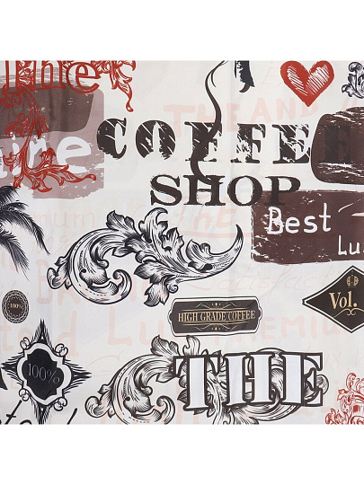 Скатерть 135х180 см, 100% полиэстер, Пальмы, TTC135180-1