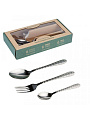 Набор столовых приборов нержавеющая сталь, 18 предметов, Катунь, Офелия, КТ-964-НБ-18 - фото 2