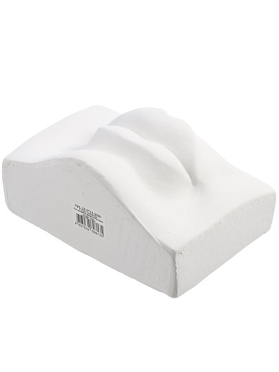 Фигурка декоративная гипс, 16.4х8.5х10.8 см, кашпо, ваза, органайзер, белая, 10 0715 0000